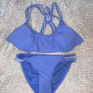 Blue bikini